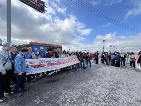 홍성군, 코리아둘레길 쉼터 및 프로그램 운영사업 성료 - 뉴스 썸네일 이미지